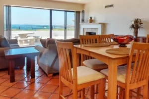 Oceanfront Villa in Calafia Rosarito, Baja Calafia VIllas, Suite 510. Dining area