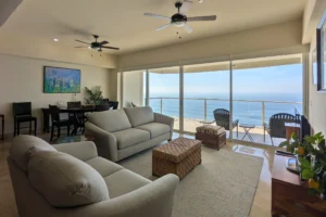 Condo 1202 St Tropez Tower, Palacio del Mar, Rosarito - Living room