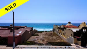 Oceanfront Lot for Sale in Mision Viejo Rosarito – 14m Pacific Frontage