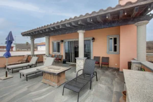 San Antonio Del Mar Ocean View Home - Third floor terrace