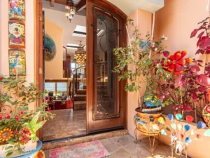 Grand entrance of the home