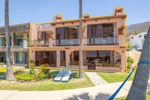 2-storey oceanfront home