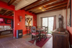 From the dining area, a patio door leads to the back area - Plaza del Mar Real Estate