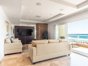 402 Riviera de Rosarito Condo for Sale - Ocean views from the living