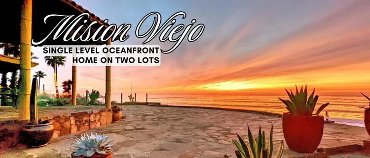 Mision Viejo, Oceanfront, White Water Views, Step onto the Beach.
