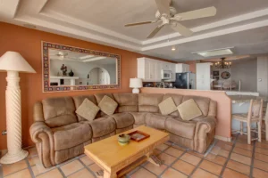 Offered fully furnished.