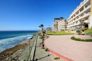 Costa Bella, Rosarito - Walkways with ocean views.