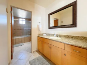 Rosarito Calafia Ocean View Condo for Rent - master vanity