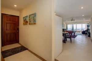 Entryway to the Downstairs Unit