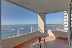 This condo features three terraces