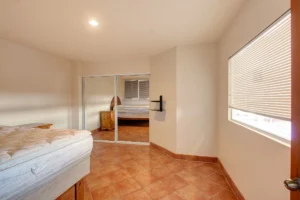 Second bedroom has its own closet and get plenty of natural light also.