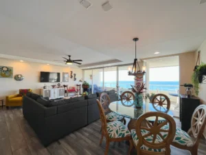 Oceanview Corner Condo for Rent in Calafia Rosarito | Residence 901