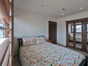 Second bedrooms also has its own closet space.