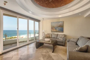 401 Mision Viejo, Rosarito - Great ocean views from the living area,