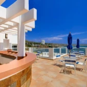 Club Marena, Rosarito, Baja - BBQ area Club Marena, Rosarito, Baja - BBQ area