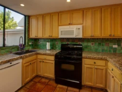 Villa at Club Marena, Rosarito; kitchen. Villa at Club Marena, Rosarito; kitchen.