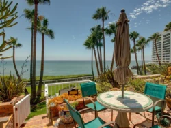 Villa at Club Marena, Rosarito; Patio with oceanview. Villa at Club Marena, Rosarito; Patio with oceanview.