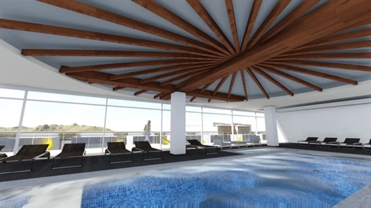 Three indoor pools Three indoor pools