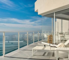 Palacio del Mar: Luxury Oceanfront Penthouse. 3-Bedroom Condo with Stunning Views and High-End Amenities Oceanfront Penthouse in Palacio del Mar